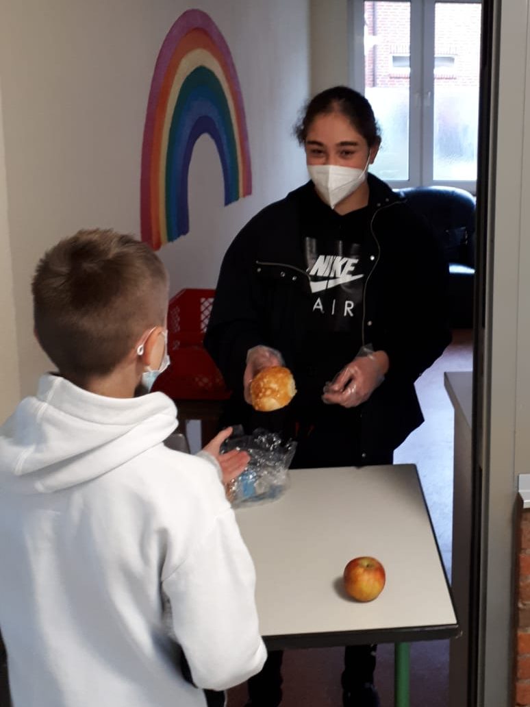Pausenverkauf im Nordgebäude (Foto: Düvel)
